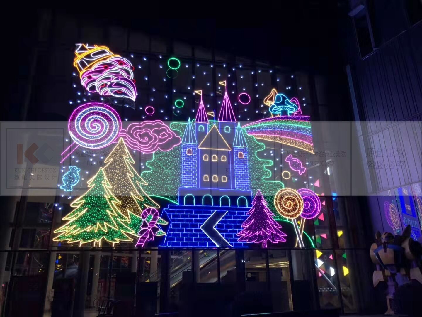 蘇州綠寶廣場——燈飾畫