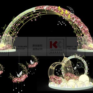 藝術花藝主題美陳